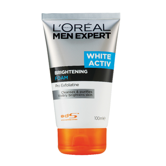 L&#039;Oreal Paris Men White Activ Cleansin Foam 100ml