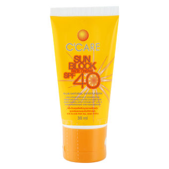 ซีแคร์ซันบล็อคเฟสครีม SPF40 30มล.
