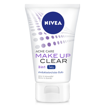 NIVEA แอคเน่ แคร์ เมคอัพ เคลียร์ โฟม 100 กรัม