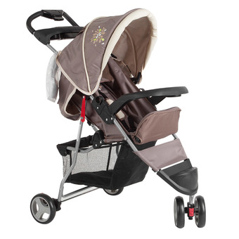 Grace Kids รถเข็นสามล้ออเนกประสงค์ รุ่น Cosy (สีน้ำตาล)