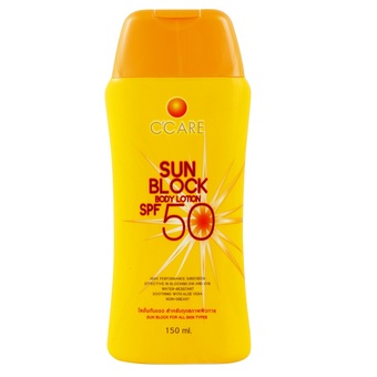 C&#039;Care Sun block Body Lotion SPF50 150 ml.