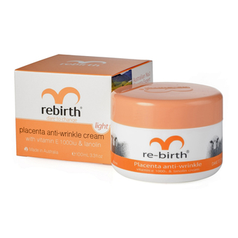 Rebirth Dare to Change Placenta Anti-Wrinkle Cream& Vitamin E (สำหรับผิวมันผิวผสม) 100ml.