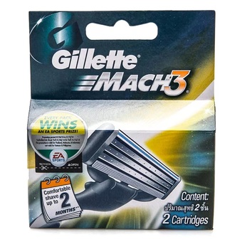 Gillette Mach 3 Blade Pack 2