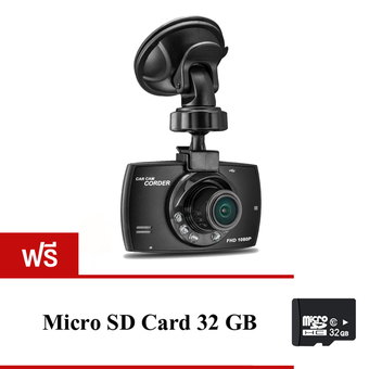 Camera GOOD IT FHD Car Camerasกล้องติดรถยนต์ รุ่นG30C (Black)ฟรีMemory Card 32 GB