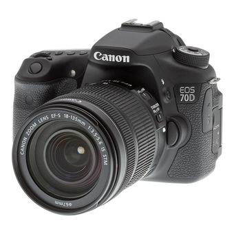 Canon EOS 70D + Lens 18-135 IS STM (BLACK)