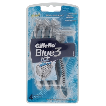 Gillette RAZOR BLUE 3 ICE PACK 4