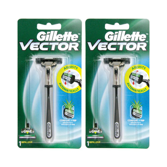 Gillette VECTOR RAZOR 1 Pack (แพ็ก 2)