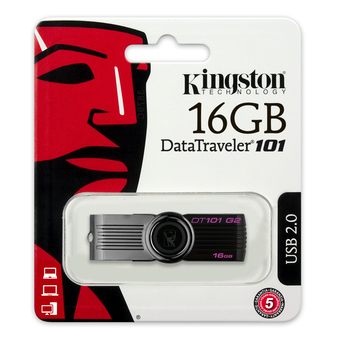  Kingston Flash Drive DT101G2 16GB