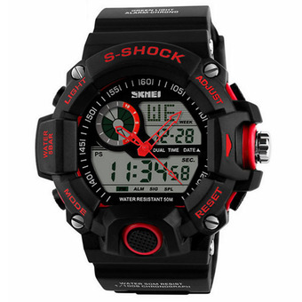 Skmei 1029 Sport Watches Men Waterproof 50M Men Wristwatch Red