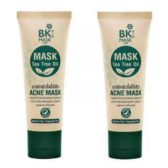 BK+ Acne Mask 30g. มาส์กผิวใสไร้สิว 2 หลอด