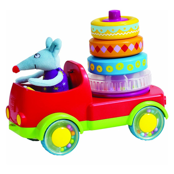 TAFTOYS แทฟทอยส์ ตุ๊กตาหนูขับรถ STACKER TRUCK TF-11355