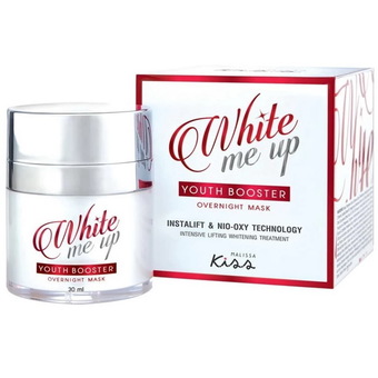 Kiss Skincare Malissa White Me Up Youth Booster Overnight Mask 30ml