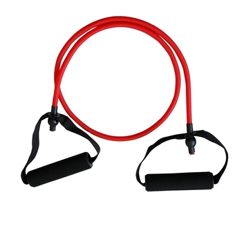 Mr.home ยางยืดออกกำลังกาย 20 lbs Resistance Band Workout Stretch Heavy Duty Tubes (Red)