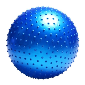 Morning King Lion ลูกบอลโยคะ GYM BALL ชนิดหนาม 65 cm (สีน้ำเงิน)