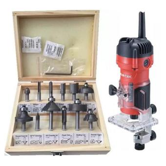 MAKTEC ทริมเมอร์ รุ่น MT372 + ดอกทริมเมอร์ BIGWOOD 12ตัว/ชุด