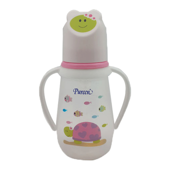 PUREEN เพียวรีน ขวดนม รุ่น ZOO 5 OZ. พร้อมมือจับ