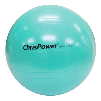 ChrisPower ลูกบอลออกกำลังกาย 65 ซม. (สีเขียว)
