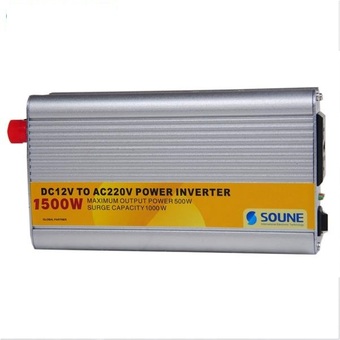 UNIC 1500W Power Inverter ตัวแปลงไฟแบตเตอรี่เป็นไฟบ้าน - Silver