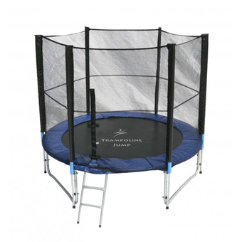 Trampolinejump แทรมโพลีน 6 ฟุต สปริงบอร์ดออกกำลังกาย - สีน้ำเงิน