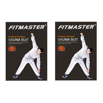 Fitmaster ชุดซาวน่า ชุด Sauna Suit รุ่น SS9010 (สีเงิน) จำนวน 2 กล่อง
