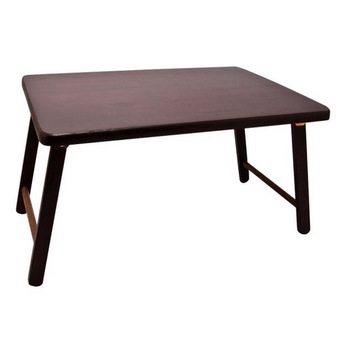 โต๊ะวางโน๊ตบุ๊ค ขนาด 60 x 40x 26 ซม. (สีวอลนัท)