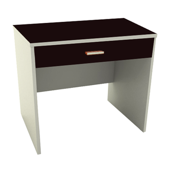 ADHOME โต๊ะทำงาน หน้าท็อป PVC ขนาด 80 ซม. รุ่น Work-80 (สีโอ๊ค)