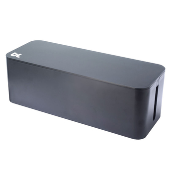 Bluelounge Cable Box กล่องเก็บปลั๊กสายชาร์จและสายเคเบิ้ลอเนกประสงค์ (Black)