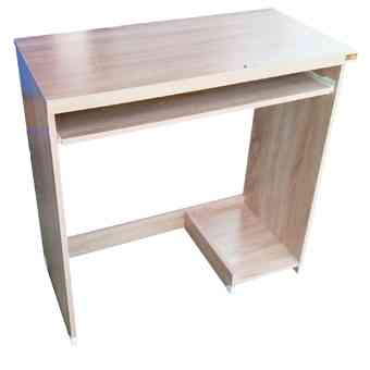 KMP Furniture โต๊ะไม้วางคอมพิวเตอร์ รุ่น Computer Desk 80 cm. (สีโซลิด/Solid)