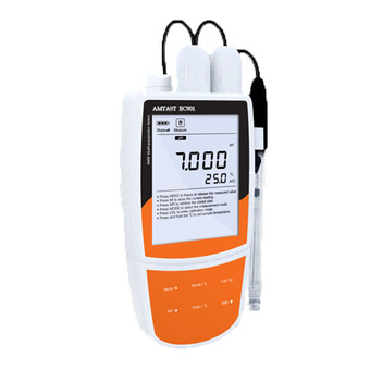 AMTAST เครื่องวัดค่า pH/MV Conductivity/TDS/DO Meter รุ่น EC910 (ส้ม)