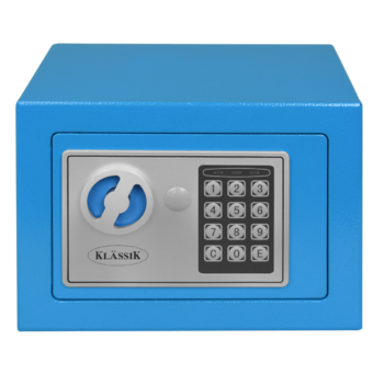 KLASSIK Digital Mini Safe Box แบบไม่เจาะรู รุ่น KS0941 - สีฟ้า