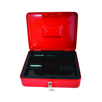 Office2art เซฟ เซฟใส่เงิน Cash Box เซฟหิ้วรุ่น Safe DL9004 / L (สีแดง)