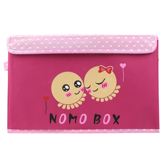 HHsociety กระเป๋าจัดเก็บของอเนกประสงค์ ลาย NoMo Box - สีชมพูเข้ม