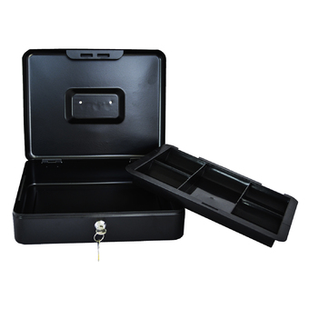 Office2art เซฟ เซฟใส่เงิน Cash Box เซฟหิ้วรุ่น Safe DL9004 / L (สีดำ)