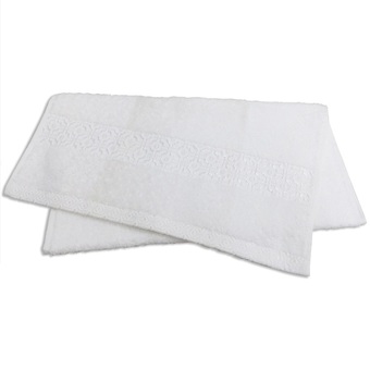 Tescoผ้าขนหนูPREMIUM 16x32 -ขาว