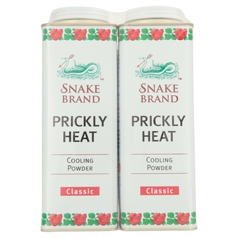 Snake Brand แป้งตรางู กลิ่นคลาสสิค 300g. x 2