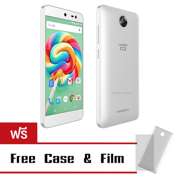 i-Mobile IQ II Android One 16 GB (White) Free Film &amp; Case