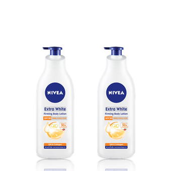 โลชั่นบำรุงผิวกาย นีเวีย NIVEA Extra White Firming Body Lotion 600 ml. (แพ็คคู่)