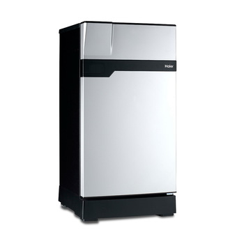 Haier ตู้เย็น 1 ประตู Muse series ขนาด 5.2 คิว รุ่น HR-CEA15-VS (สีเงิน/ดำ)