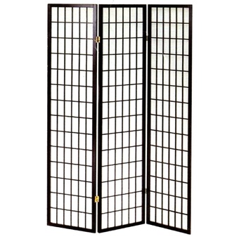 ENZIO ฉาก 3 บาน รุ่น Parcel (Black)