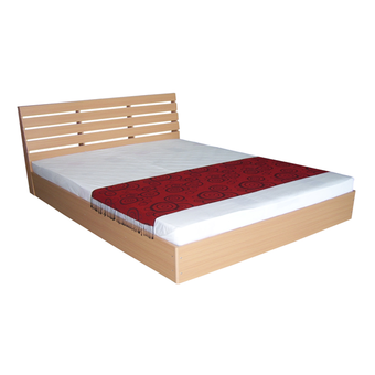 PT เตียงนอน ขนาด 3.5 ฟุต รุ่น B-TDA-3.5 (สีบีช)