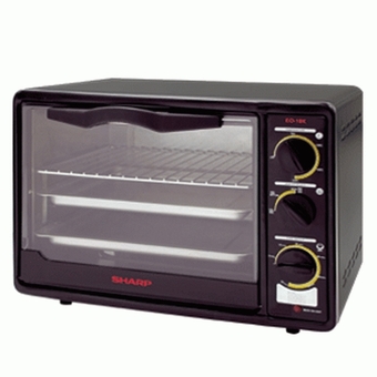 Sharp เตาอบไฟฟ้าขนาด 18 ลิตร รุ่น EO-18K - Black