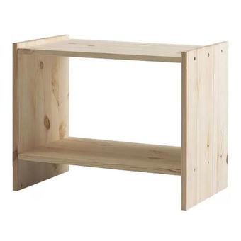 PR Furniture โต๊ะข้างเตียง 52x30cm ไม้สน