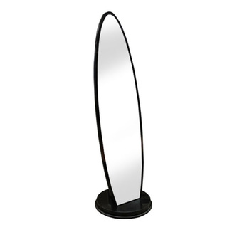 ENZIO กระจกแต่งตัวโครงไม้ รุ่น DELTA BLACK (สีน้ำตาล)