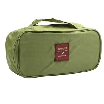 Cocotina Travel Underwear Case Organizer Bag Green