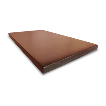 OEM ที่นอนยางพารา 100% ขนาด 3 ฟุต หนา 2.5 นิ้ว (สีน้ำตาล)