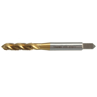 M3 M4 M5 M6 M8 High Speed Steel HSS Screw Thread Metric Spiral Hand Plug Tap Kit M4 - Intl