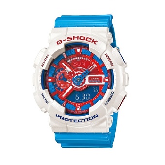 Casio G-Shock รุ่นโดเรมอน GA-110AC-7ADR - สีขาว/ฟ้า