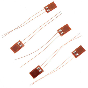 Fang Fang 5pcs BF350-3AA BF350 350Ω Precision Pressure Resistance Strain Gauge (Brown)