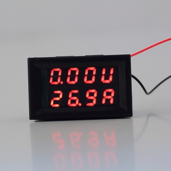 OH DC 0-100V Voltmeter Ammeter 10A Red LED Panel Amp Digital Volt Gauge Display New