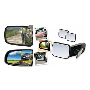 2pcs 360° rotating Car Adjustable Blind Spot Rear View Mirror Total View AY216-SZ